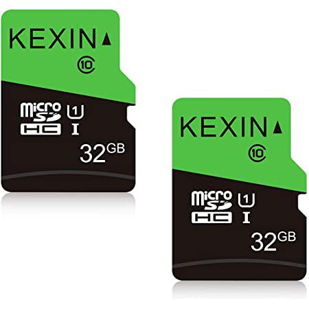 KEXIN MicroSDカード 32GB 2個セット SDアダプター付 UHS-I U1 85MB/s Class10 SDHCマイクロSDカードNintendo Switch 動作確認済 超高速転送 メモリカード デジカメラ スマートフォン ドローン ドライブレコーダー