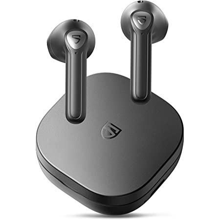 ENCデュアルマイク Bluetooth ワイヤレス イヤホン Bluetooth 5.1 最大15時間再生 HIFI CVC8.0ノイズキャンセリング 自動ペアリング IPX7防水 AAC対応 Siri対応 Type-C充電対応 フィット感いい 操作簡単 ブルートゥース 会議/テレワーク/通勤通学/ランニング 敬老の日 プレゼント ギフト(ブラック)