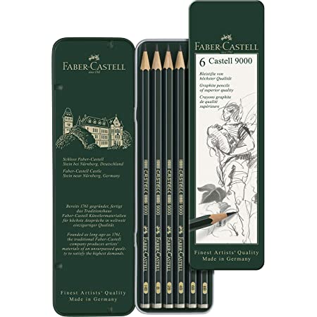Liang jiang専門炭鉛筆絵画セット、12本の黒鉛鉛筆、柔らかい中号と硬い炭鉛筆、絵画、デッサン、陰影に使用され、初心者と芸術家に適しています (軟質炭素)