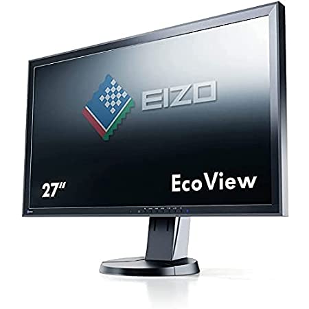 【Amazon.co.jp 限定】EIZO FlexScan EV2736W 27型広視野角IPSパネル WQHD 2560×1440 [DVI⁄Displayport⁄スピーカー内蔵] 昇降・チルト・スウィーベル可能 (整備済み品)