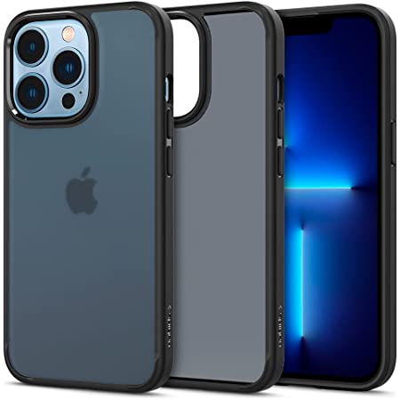 Spigen iPhone13 Pro 用 ケース 全透明 TPU バンパーケース 2重構造 米軍MIL規格取得 耐衝撃 すり傷防止 黄ばみ無し ワイヤレス充電対応 ウルトラ・ハイブリッド ACS03261 (クリスタル・クリア)