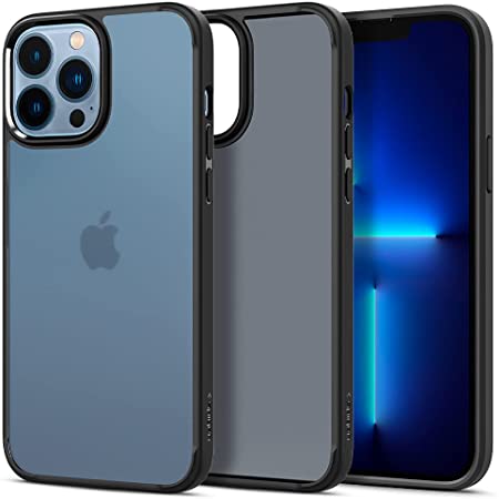 Spigen iPhone13 Pro 用 ケース 全透明 TPU バンパーケース 2重構造 米軍MIL規格取得 耐衝撃 すり傷防止 黄ばみ無し ワイヤレス充電対応 ウルトラ・ハイブリッド ACS03261 (クリスタル・クリア)