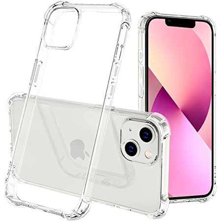 Spigen iPhone13 用 ケース 背面クリア TPU バンパーケース 2重構造 米軍MIL規格取得 耐衝撃 すり傷防止 黄ばみ無し ワイヤレス充電対応 ウルトラ・ハイブリッド ACS03525 (ローズ・クリスタル)