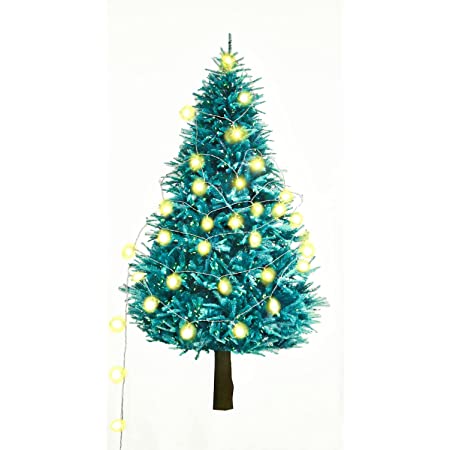 CCINEE クリスマスツリー タペストリー LEDライト 付き クリスマスバナー (クリスマスツリー2)