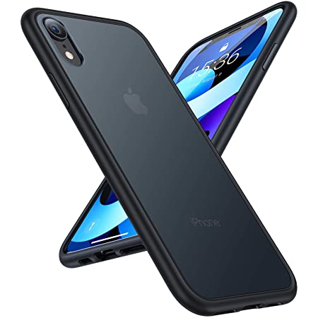 ONES 超薄型 iPhone XR ケース 耐衝撃 超軍用規格 炭素繊維テクスチャ 『指紋防止、マット質感』〔カメラ保護、画面保護〕 衝撃吸収 滑り止め 軽量 カバー