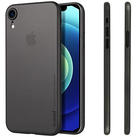 ONES 超薄型 iPhone XR ケース 耐衝撃 超軍用規格 炭素繊維テクスチャ 『指紋防止、マット質感』〔カメラ保護、画面保護〕 衝撃吸収 滑り止め 軽量 カバー