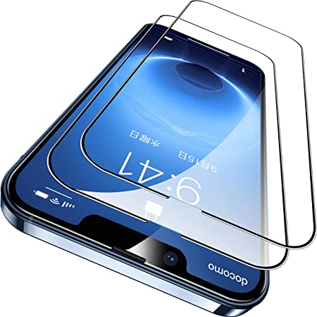TORRAS 全面強化保護 iPhone13 Pro 用 ガラスフィルム iPhone13 用 ガラスフィルム ダイヤ強化縁 軍事硬度9H ガイド枠付き 日本製ガラス 2枚セット 6.1インチ アイフォン13用 13Pro用 保護フィルム