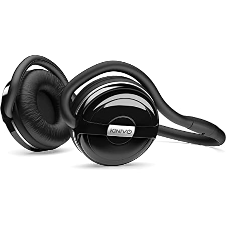 SHEYI A-23 Bluetooth イヤホン5.0 ワイヤレスヘッドホン 耳掛け式 重低音 オープン型 折り畳み式 圧迫感なし ネックバンド型ヘッドセット マイク付き FMラジオ/TFカード対応 iPhone/Androidスマホ タブレットに対応（ブラック）