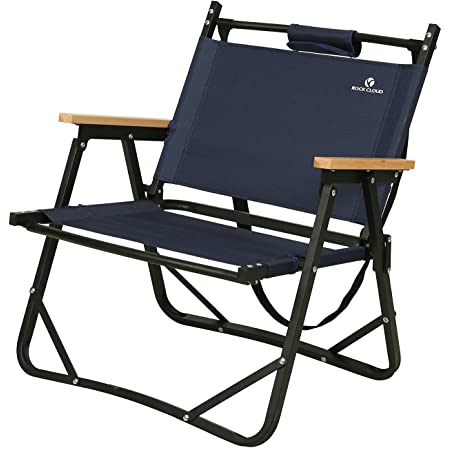 TOMOUNT アウトドアローチェア キャンプチェア 折りたたみ 椅子 耐荷重 120kg コンパクト ビーチ 庭園 アウトドア キャンプ (ベージュ色)