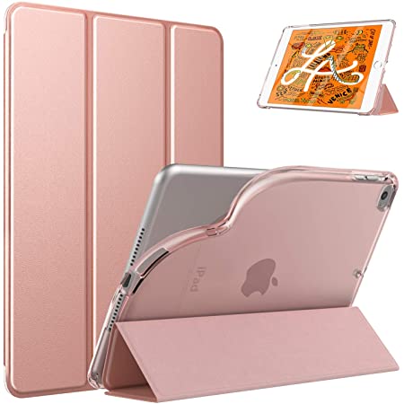 iPad mini 5 ケース 手帳型 iPad mini4 ケース iPad mini 3/2/1 通用 保護ケース ipad mini 4 ケース 防塵 耐衝撃TPU素材 かわいい動物 ipad mini 5世代 ipadmini4 カバー スカード収納 スタンド機能 傷つけ防止 人気 ipad mini カバー [7.9インチ★iPad mini1/2/3/4/5](赤)