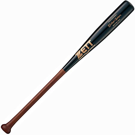 ゼット(ZETT) 硬式野球 バット エクセレントバランス 木製 (合竹＋打撃部メイプル4面張り) 84cm 900g平均 薄ダーク×ブラック(3719KB) BWT17184
