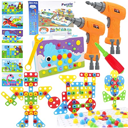 OBEST ロボットおもちゃ デジタル玩具 子供向け 組み立てモデルDIY学習 0-9算数足し算 分解おもちゃ 知育玩具 立体パズル 誕生日、クリスマス、ハロウィンプレゼント