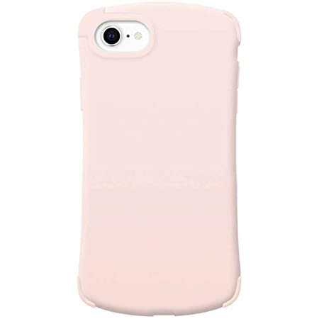 iPhoneSE (第2世代) 対応 ケース シリコン 耐衝撃 薄型 スリム グリップ形状 ストラップホール ワイヤレス充電対応 Baby pink ピンク (iPhone8 / iPhone7 対応)