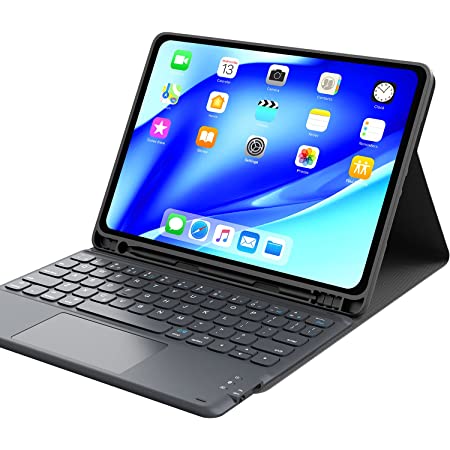 ロジクール Logicool iPad Air 10.9インチ 第4世代対応 トラックパッド付き キーボード一体型ケース Combo Touch iK1095GRA 日本語キーボード スマートコネクタ キーボード着脱可能 国内正規品 2年間メーカー保証 オックスフォードグレー