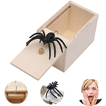 いたずらグッズセット 笑える おもしろ ビックリ サプライズ ゴキブリ クモ ヘビ おもちゃ ビックリ箱