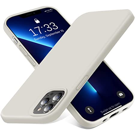 iPhone 13 Pro対応ケース 0.3㎜超薄型 memumi® 全面保護カバー 指紋防止 傷付き防止 6.1インチ 人気ケース·カバー (マットホワイト(半透明)