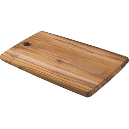 BOUMBIサーモウッド 炭化紅葉木のまな板 (34.5x21x2cm 小)