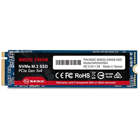 KLEVV SSD 256GB CRAS C720 M.2 NVMe PCIe3×4 3D TLC NAND 5年保証 K256GM2SP0-C72EC