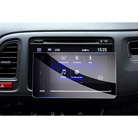 【GAFAT】HONDA VEZEL ホンダ ヴェゼル 初代 RU系 2013-2018 ナビゲーションシステム 車用液晶保護フィルム Connect センターディスプレイ カーナビ ディスプレイモニター 専用ガラスフィルム 9H硬度 強化ガラス 透光性 傷防止 汚れ防止 飛散防止 指紋防止