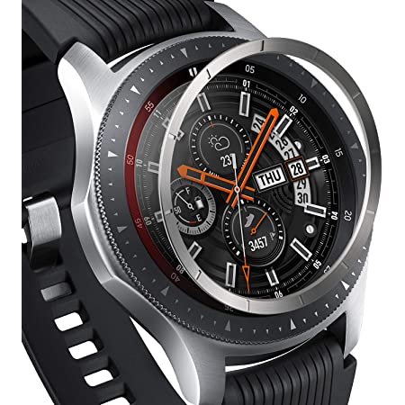 【Ringke】Samsung Galaxy Watch 4 Classic 42mm ケース ステンレス製 バンパー カスタム 保護 フレーム 簡単取り付け メタリック 超薄型 カバー 変色防止 [Bezel Styling 42-41 Black]