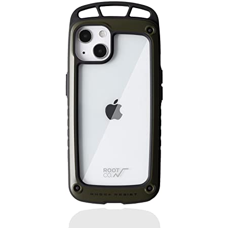 【ROOT CO.】[iPhone13専用]ROOT CO. GRAVITY Shock Resist Case. /ROOT CO.×iFace Model(ブラック)