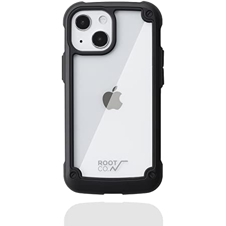 【ROOT CO.】[iPhone13mini専用]ROOT CO. GRAVITY Shock Resist Case. /ROOT CO.×iFace Model(ブラック)