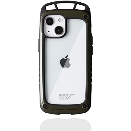 【ROOT CO.】[iPhone13mini専用]ROOT CO. GRAVITY Shock Resist Case. /ROOT CO.×iFace Model(ブラック)