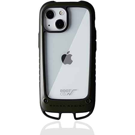 【ROOT CO.】[iPhone13mini専用]ROOT CO. GRAVITY Shock Resist Case. /ROOT CO.×iFace Model(ブラック)