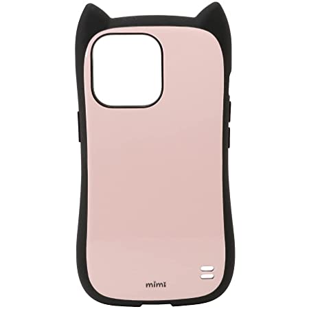 ラスタバナナ iPhone13 Pro 専用 ケース カバー ハイブリッド 猫耳 ネコミミ 耐衝撃吸収 かわいい おしゃれ mimi ストラップホール ライトピンク スマホケース 6526IP161PHB