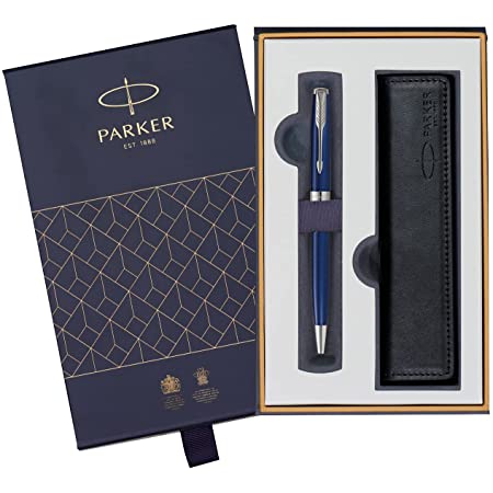 PARKER パーカー 公式 名入れ ボールペン ペンケース 本革 ギフトセット ソネット ブルーラッカーCT 高級 ブランド 贈り物 プレゼント 正規輸入品 1950889GB