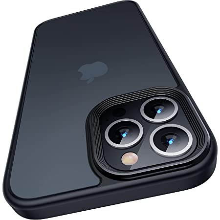 Meifigno iPhone13 Pro ケース マット半透明 [米軍レベル保護とMagSafeとの互換性] ソフトなTPU+かたいPC [2021新型] 耐衝撃 指紋防止 ワイヤレス対応 アイフォン13 Pro 6.1インチ