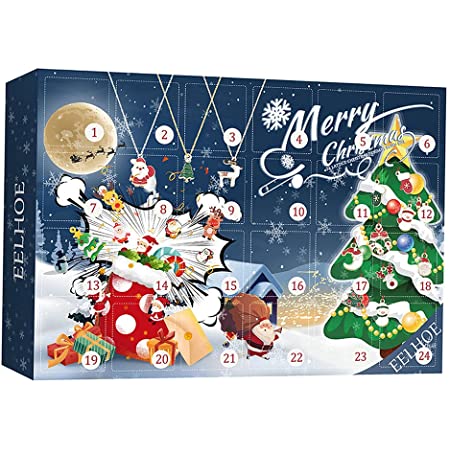 LEMESO アドベントカレンダー 2021 知恵の輪 クリスマス おもちゃ ちえのわ メタル パズル クリスマスプレセント 子供 脳トレ ゲーム 暇つぶし 謎解き クリスマスカレンダー カウントダウン カレンダー Advent Calendar 2021