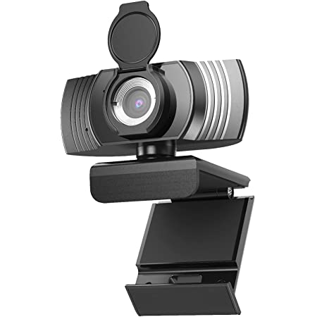 Haowolf web カメラ マイク内蔵 新版500万画像 マイク進級 ノイズキャンセリング ウェブカメラ 2K解像度 30FPS 120°広角 小型 会議対応 自動光補正 生放送カメラ ノートパソコン対応