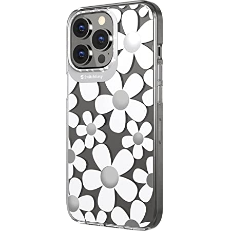 【Ringke】iPhone13 Pro 用 ケース ストラップホール付き [米軍MIL規格取得] スマホケース 滑り止め 落下防止 カバー Qi 充電 Fusion Design – Vivid Flowers