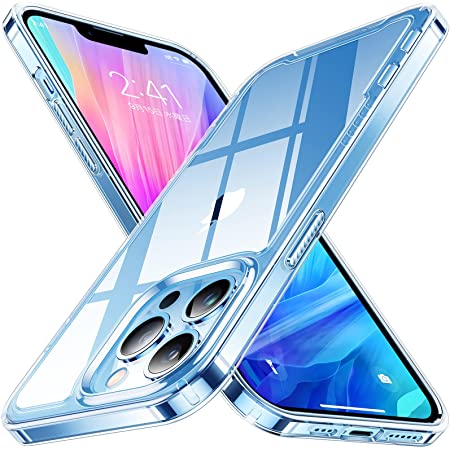 【Ringke】iPhone13 Pro 用 ケース ストラップホール付き 全透明 [米軍MIL規格取得] スマホケース 滑り止め 落下防止 カバー Qi 充電 Fusion – Clear