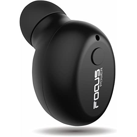 Bluetooth ワイヤレス イヤホン 5.0 片耳 完全ワイヤレス ヘッドセット 4時間連続再生 超小型 超軽量 ブルートゥース イヤフォン ノイズキャンセリング ハンズフリー 通話 マイク内蔵 IPhone Android 対応 (ブラック)