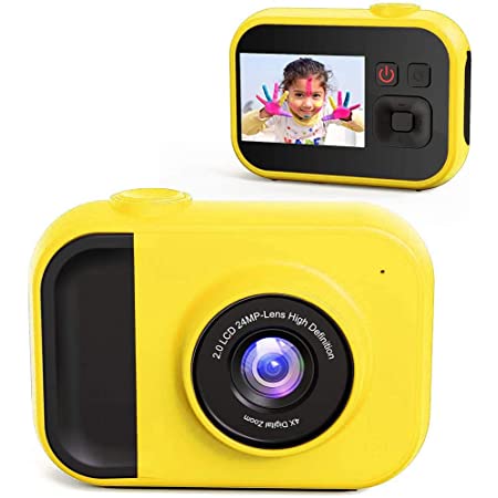 MELCAM デジカメ デジタル カメラ コンパクト 軽量 ポケット HD1080P 16倍デジタルズーム 2.44インチIPS画面 キッズ 学生 子供 初心者に適用カメラ 予備バッテリ2個 128GBSDカード対応 ブルー