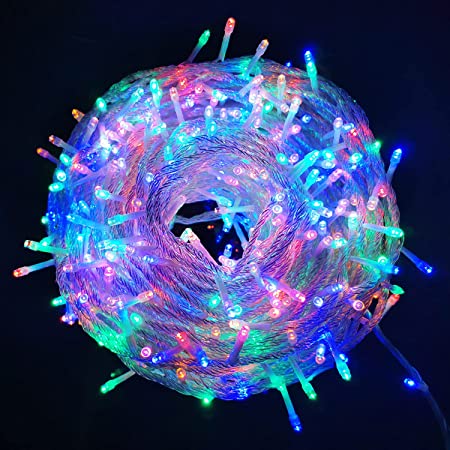 Litake(リテーク) LED イルミネーションライト 30m 360球 クリスマス イルミネーション 屋外 防水 ストリングライト RGB 8パターン 複数連結可 KR-360