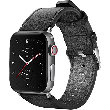 Sunhel Watch バンド コンパチブル Apple Watch バンド 本革 Series 7/6/5/4/3/2/1/SE コンパチブル アップルウォッチ バンド 38mm 40mm 41mm 42mm 44mm 45mm トップレザー交換用ストラップ