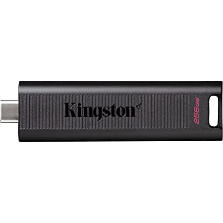 キングストン 超高速USBメモリ 256GB USB3.2 Gen2 読出最大1000MB/秒 直挿スティック型 ポータブル DTMAX/256GB 5年保証