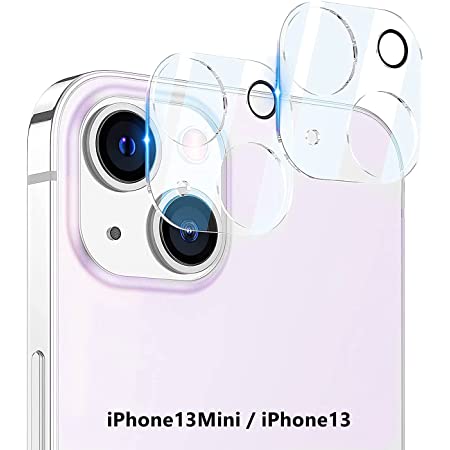 『2枚セット』for iPhone13 mini 用 カメラフィルム iPhone13 レンズ保護カバー 全面フルカバー 硬度9H 気泡防止 飛散防止処理 レンズ保護ガラスフィルム iPhone13 mini 用 カメラレン保護フィルム