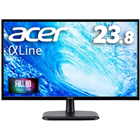 Acerディスプレイ EK240YCbi 23.8型ワイド VA 非光沢 フルHD 5ms(GTG) 75Hz HDMI AMD FreeSync