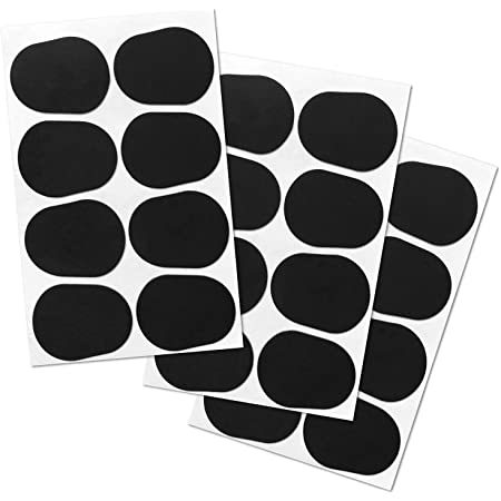 マウスピースパッチ サックスマウスピースクッション アルトサックスマウスピースパッド クッション ゴム材 耐久性 実用的 保護用 変形しにくい 使用簡単 32枚入り