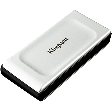 キングストン 外付け SSD 500GB USB3.2 Gen2x2 読出最大2000MB/秒 防滴防塵 耐衝撃 ポータブル SXS2000/500G 5年保証