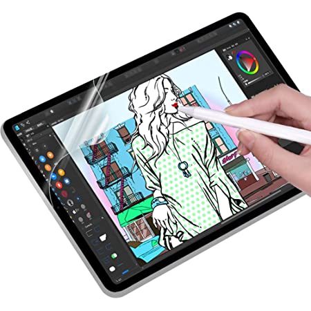 Spigen PaperTouch Pro フィルム iPad Mini 6 用 紙のような描き心地 貼り付けキット付き iPad mini 6 8.3 インチ 2021 対応 アンチグレア 反射防止 さらさら 液晶保護フィルム 1枚入