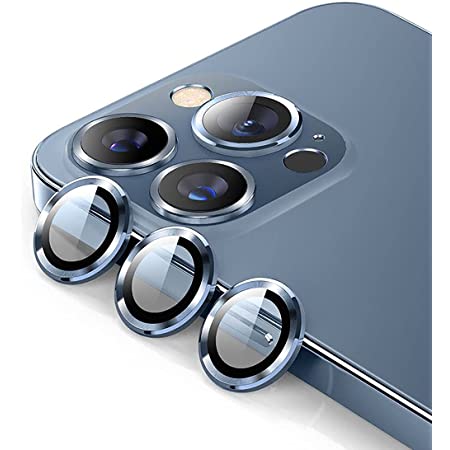 iPhone 13 Pro/iPhone 13 Pro Maxカメラフィルム アルミ合金＋9H硬度ガラス カメラカバー 0.25mm超薄 Apapeyaレンズ保護フィルム一体感 レンズ保護ケース 防爆裂 ・スクラッチ防止・露出オーバー防止・99%透過率・ケースに干涉なし・衝撃吸収(ゴールド)