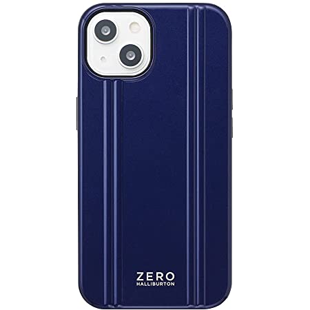 【iPhone13 Pro ケース】ZERO HALLIBURTON Hybrid Shockproof Case for iPhone13 Pro (Blue)