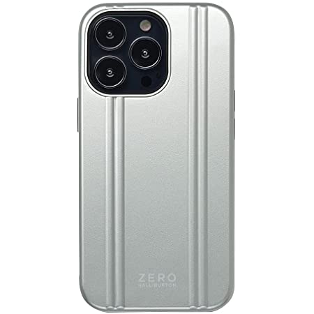 【iPhone13 Pro Max ケース】ZERO HALLIBURTON Hybrid Shockproof Case for iPhone13 Pro Max (Silver)
