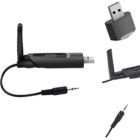Bluetooth 5.0 オーディオトランスミッター 送信機 USB接続 低遅延 強い互換性 高い耐久性 人気•軽量•小型•無線 家庭での使用