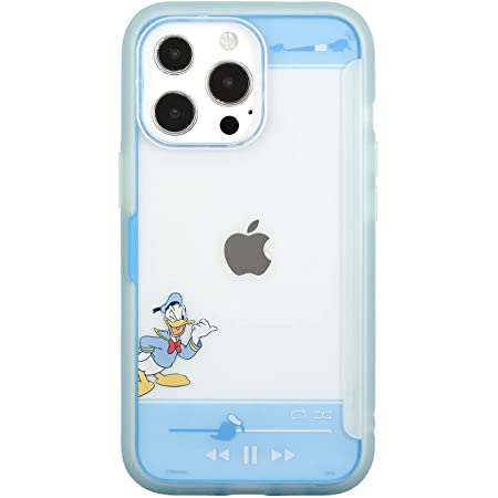 グルマンディーズ ディズニーキャラクター、ピクサーキャラクター | IIIIfit iPhone13 Pro(6.1インチ)対応ケース ドナルドダック DN-874C ブルー